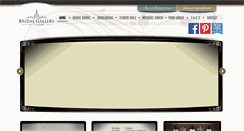 Desktop Screenshot of bridalgallerybyyvonne.com